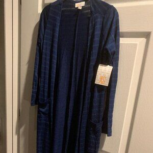 LuLaRoe Open LS Cardigan with Pockets Size XS NWT